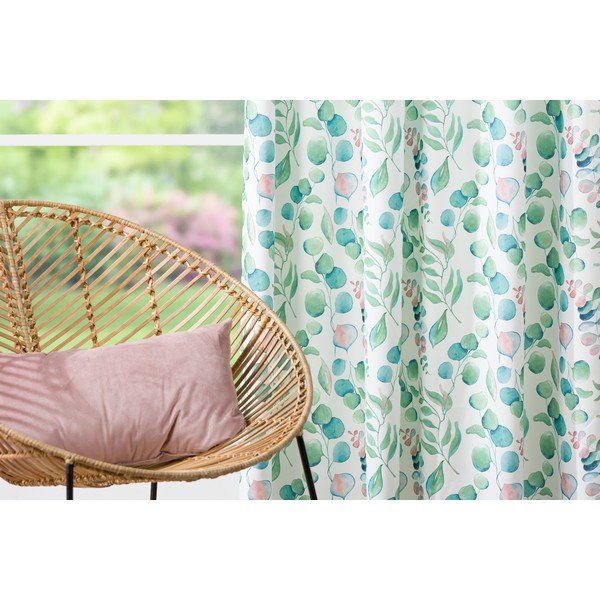 Zelený závěs 140x260 cm Marema – Mendola Fabrics-image-3