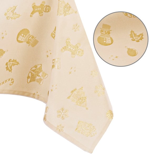 Ubrus s vánočním motivem 80x80 cm – AmeliaHome-image-2