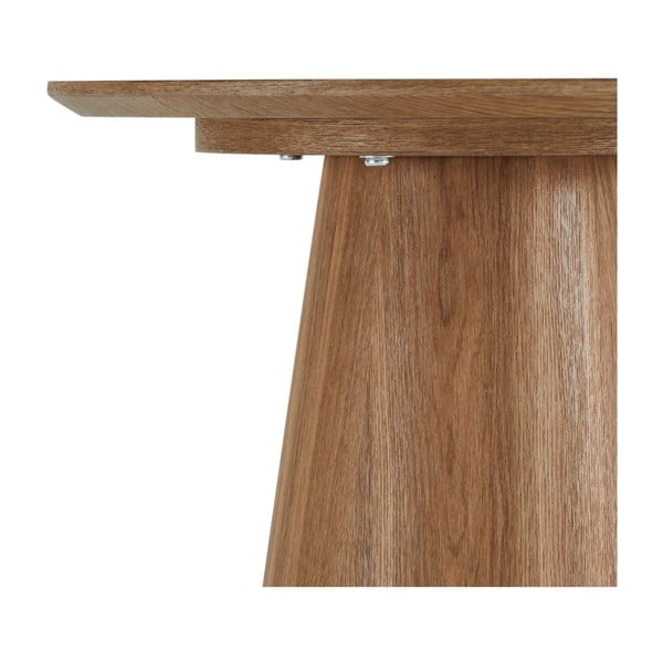 Konferenční stolek v dekoru dubu v přírodní barvě ø 45 cm Tango – Furnhouse-image-3