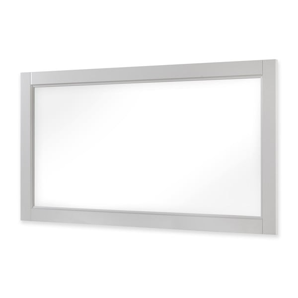 Bílé zrcadlo Dřevotvar Ella
