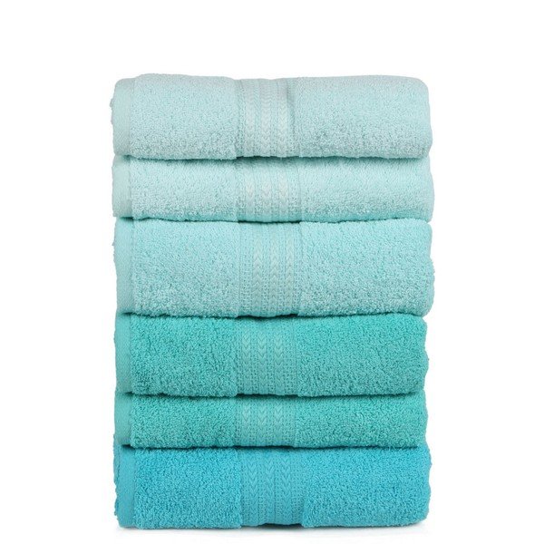 Sada 4 osušek Rainbow Water, 70 x 140 cm-image-1