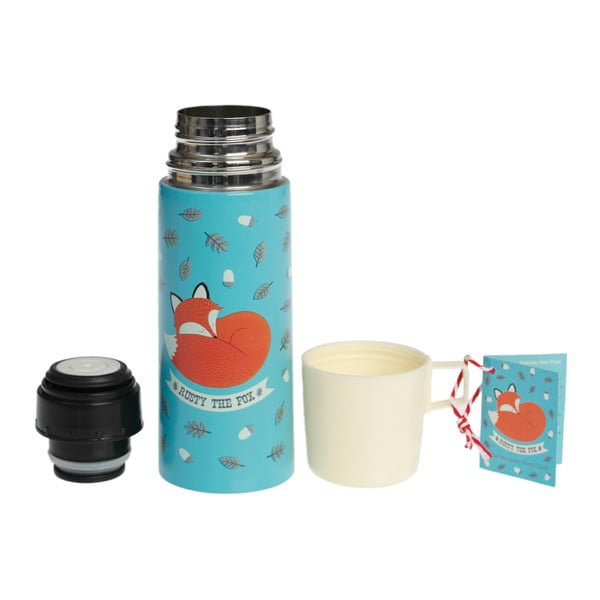 Termoska s hrnkem Rex London Rusty The Fox, 350 ml-image-2
