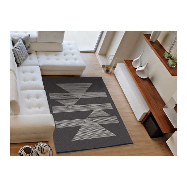 Tmavě šedý koberec Universal Norway, 120 x 170 cm
