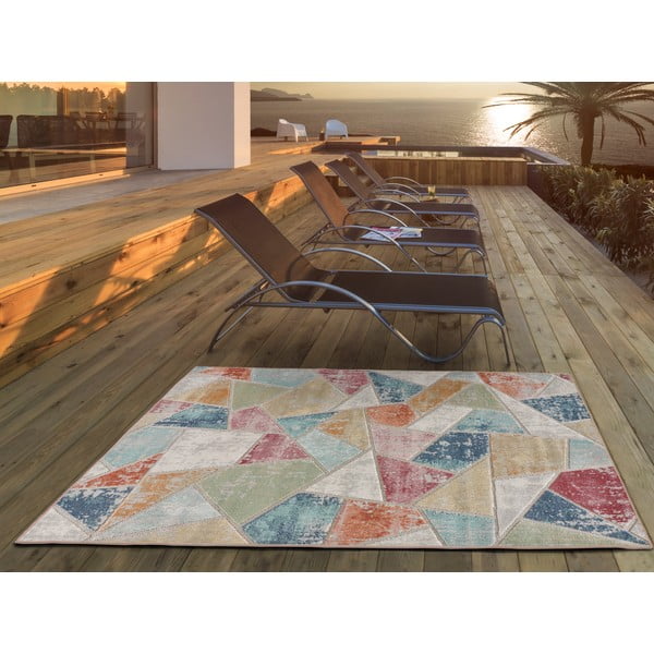 Béžový venkovní koberec 80x150 cm Soley – Universal-image-1