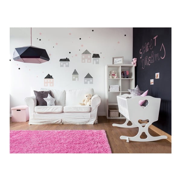 Sada 6 nástěnných samolepek Dekornik Little Town-image-2