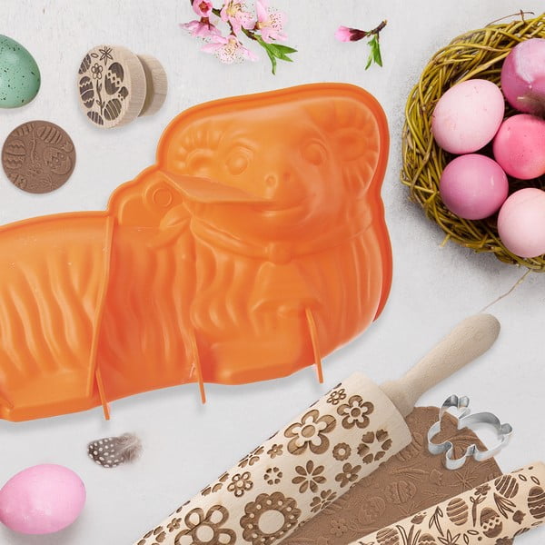 Silikonová forma na pečení beránka 17x31 cm – Orion-image-1