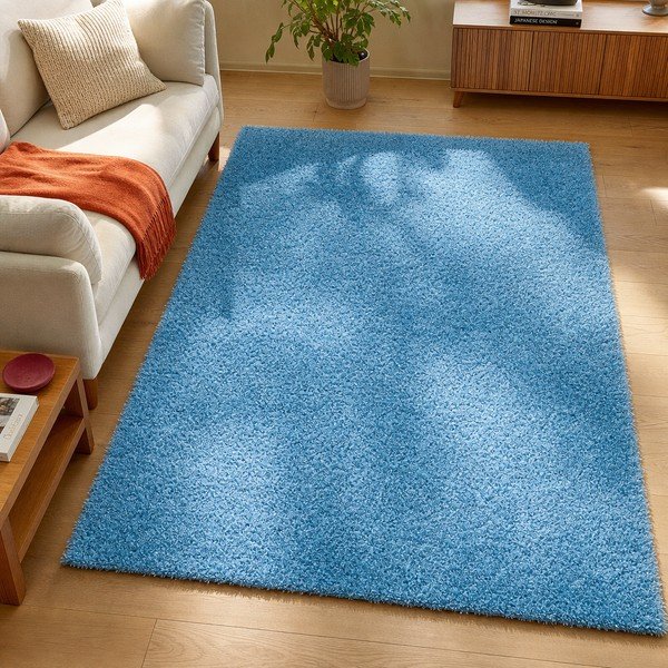 Modrý koberec Universal Aqua Liso, 160 x 230 cm-image-1