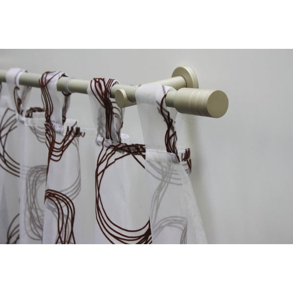 Kovová roztažitelná garnýž 120 - 210 cm Elba - Gardinia-image-1