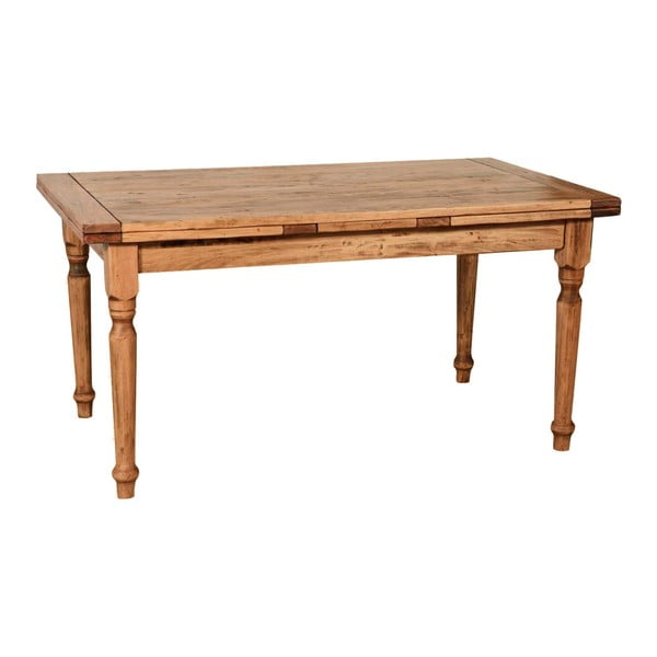 Dřevěný rozkládací jídelní stůl Biscottini Tabbe, 160 x 90 cm