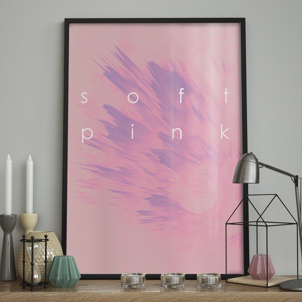 Plakát DecoKing Explosion SoftPink, 70 x 50 cm-image-1