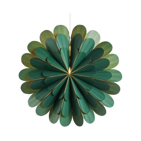 Zelená světelná dekorace s vánočním motivem ø 45 cm Marigold – Markslöjd