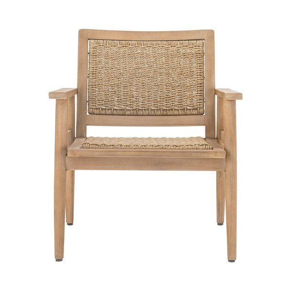 Dřevěné zahradní křeslo v přírodní barvě Sorrento – Bloomingville-image-2