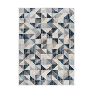 Šedo-modrý koberec Universal Babek Mini, 80 x 150 cm