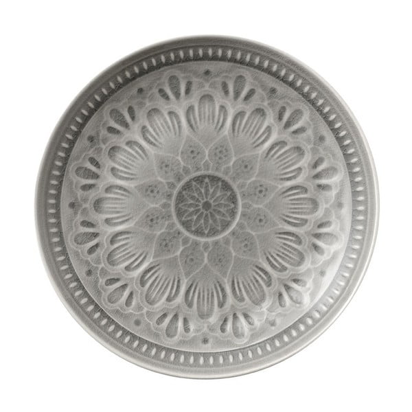Šedý kameninový talíř Ladelle Catalina, ⌀ 20,5 cm