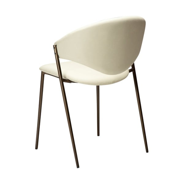 Slonovinová jídelní židle z imitace kůže Zone – DAN-FORM Denmark-image-4