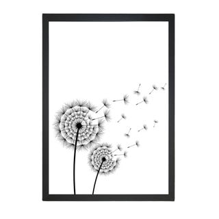 Plakát 23x28 cm Blowing Dandelion – Tablo Center