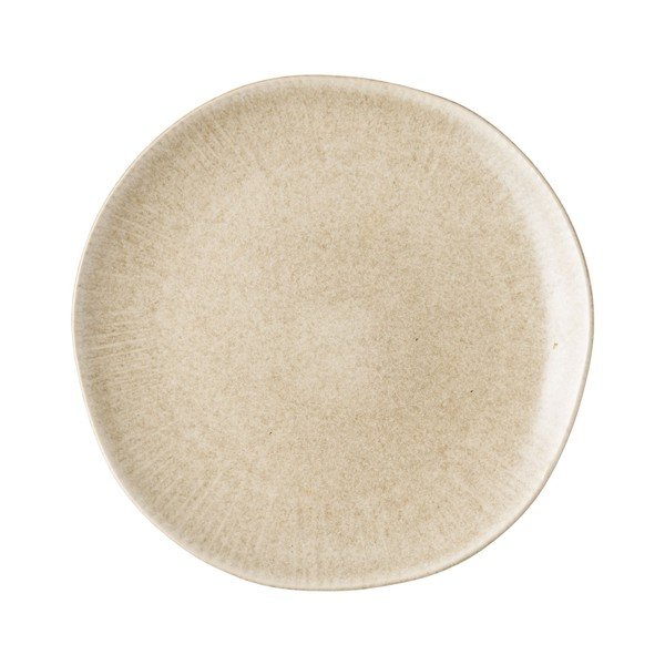 Šedobéžové talíře v sadě 4 ks z kameniny ø 21 cm Viola – House Nordic-image-2