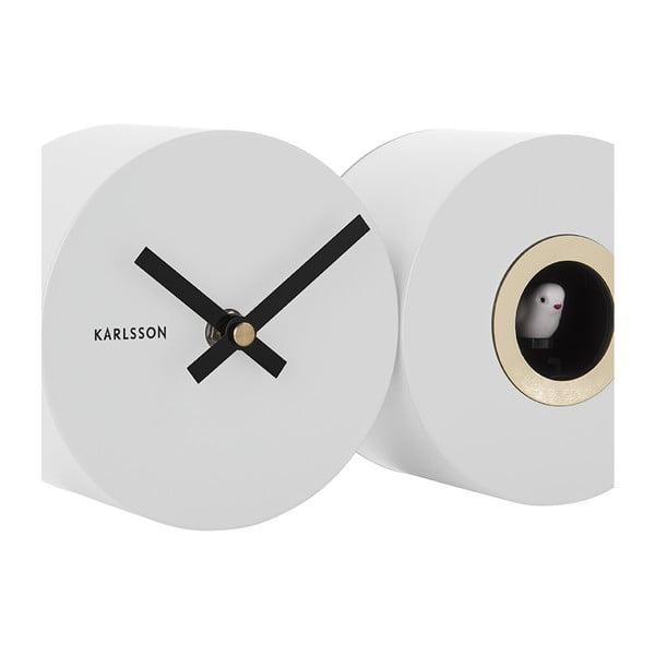 Nástěnné hodiny Duo Cuckoo – Karlsson-image-3