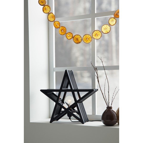 Černá vánoční světelná dekorace Bamboo – Markslöjd-image-2