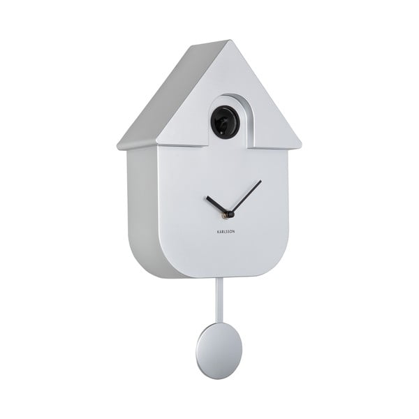 Kyvadlové nástěnné hodiny Modern Cuckoo – Karlsson-image-2