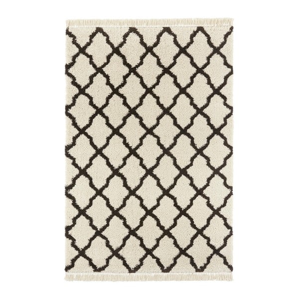 Krémovočerný koberec Mint Rugs Marino, 200 x 290 cm