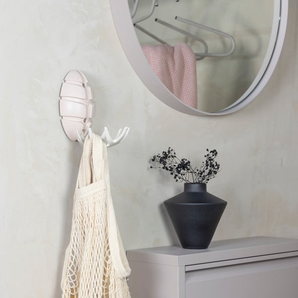 Béžový nástěnný plastový háček Bug – Spinder Design-image-3