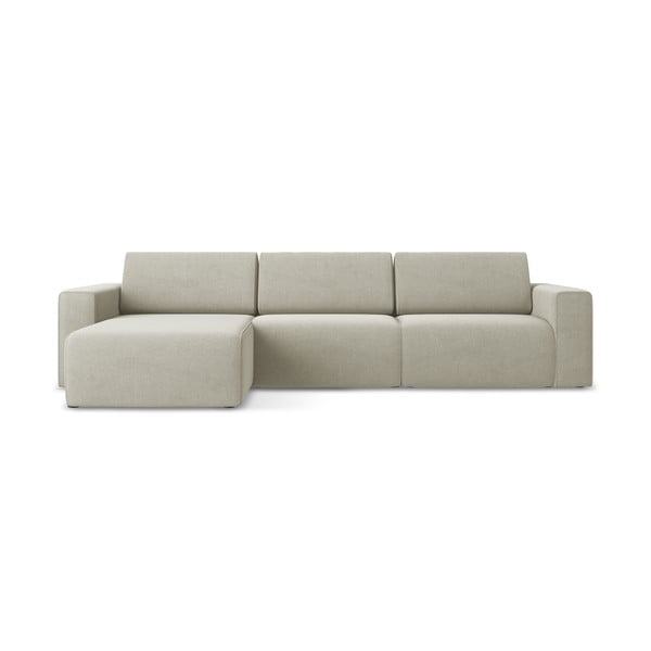 Béžová modulární rohová pohovka (levý roh) Kalea – Makamii