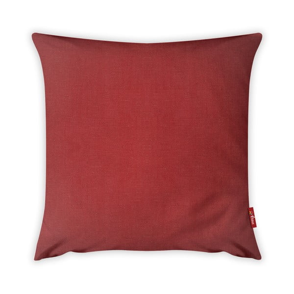 Červený povlak na polštář s podílem bavlny Vitaus, 43 x 43 cm