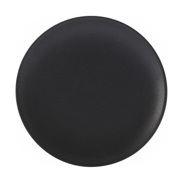 Černý keramický talíř ø 27 cm Caviar – Maxwell & Williams