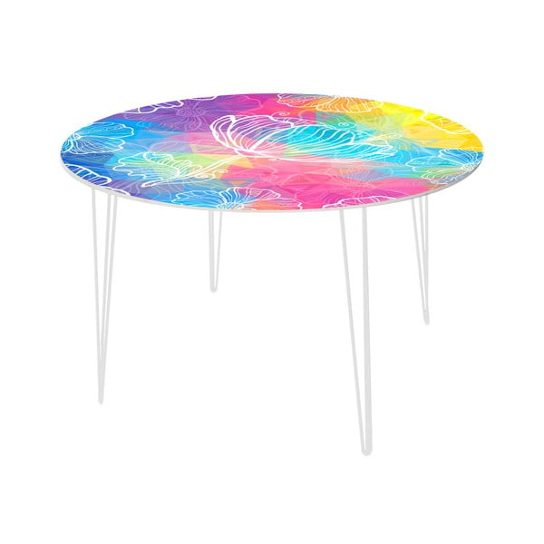 Jídelní stůl Flower Jellyfish, 120 cm