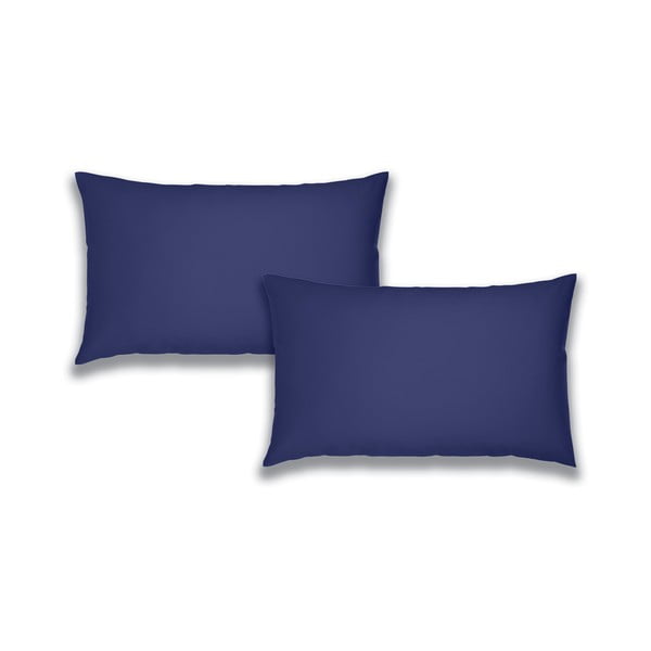 Povlaky na polštáře v sadě 2 ks z bavlněného perkálu 50x75 cm Cotton Percale – Bianca