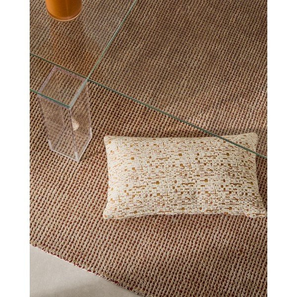 Povlak na polštář s příměsí lnu 30x50 cm Manma – Kave Home-image-1