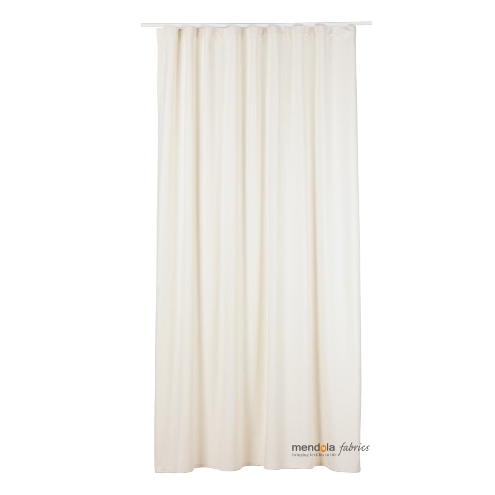 Krémový sametový závěs 140x260 cm Roma – Mendola Fabrics
