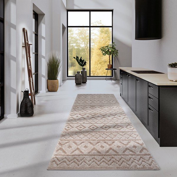Béžový běhoun 80x240 cm Carpet Itinerance Beige – Elle Decoration-image-1