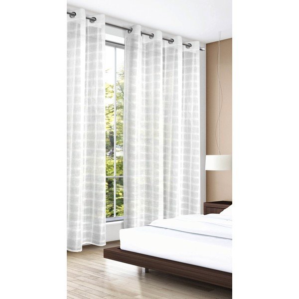 Bílý závěs 140x245 cm – Sehlbach-image-1