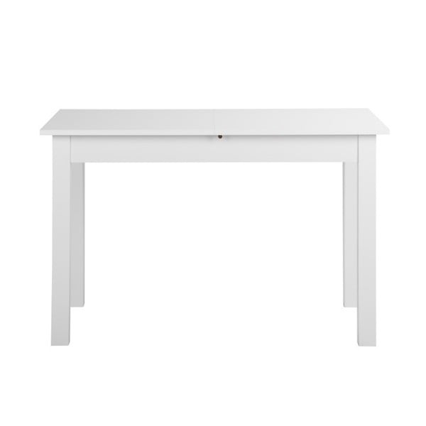 Bílý rozkládací jídelní stůl Intertrade Coburg, 70 x 120 cm