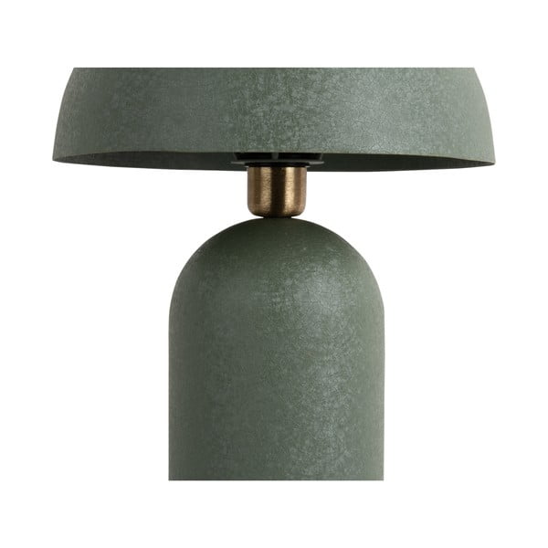 Zelená stolní lampa s kovovým stínidlem (výška 43 cm) Boaz – Leitmotiv-image-2