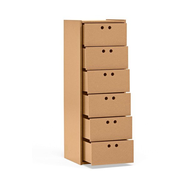 Skříňka v přírodní barvě 40x118x40 cm Wally – Teulat-image-3