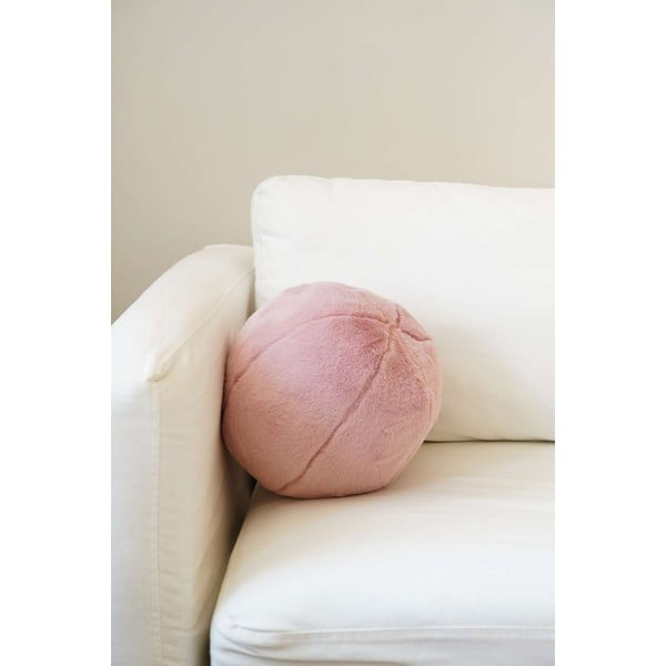 Dekorační polštář z mikroplyše ø 25 cm Top – Mioli Decor-image-1