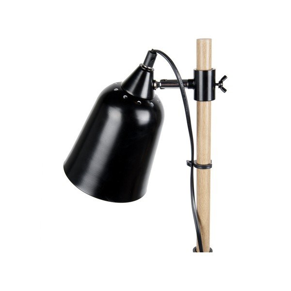 Černá volně stojící lampa Leitmotiv Jungle