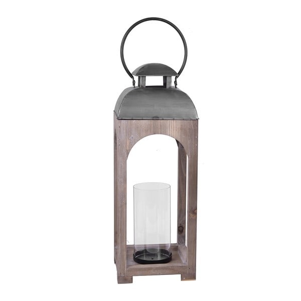 Kovová lucerna Ego Dekor Rustic, výška 66 cm