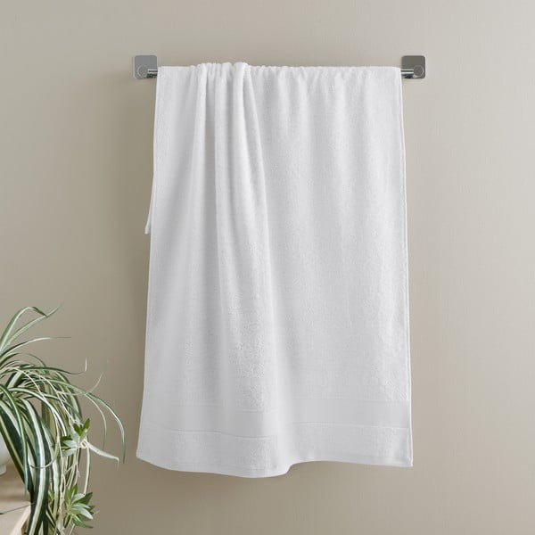 Bílý froté bavlněný ručník 50x85 cm Anti-Bacterial – Catherine Lansfield