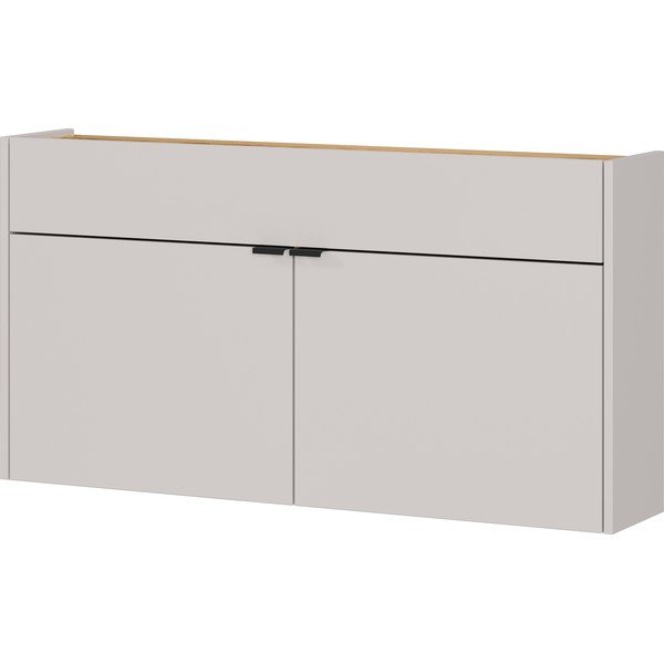 Krémová závěsná skříňka 110x57x22 cm Ameca – Germania