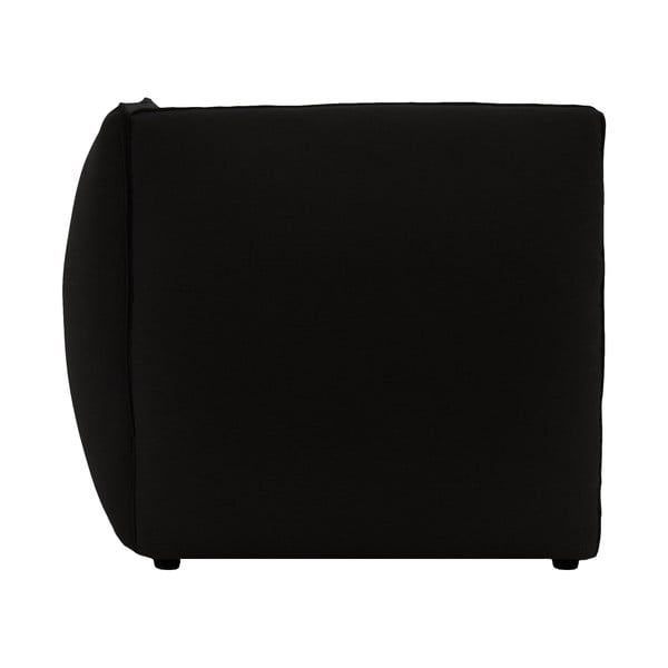 Tmavě hnědé křeslo Vivonita Cube, pravá strana-image-2