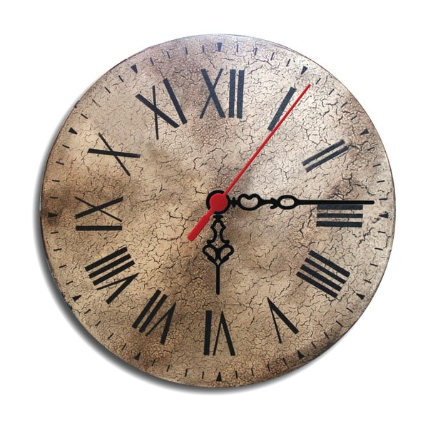 Nástěnné hodiny Crackit, 30 cm
