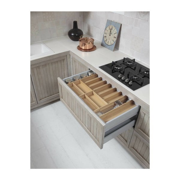 Příborník do zásuvky v přírodní barvě 78 x 47 cm Wood Line – Elletipi-image-1