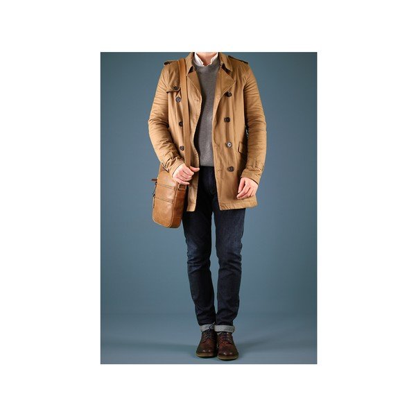 Unisex kožená taška Grange Vintage Butterscotch-image-3