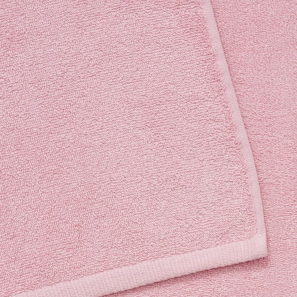 Růžová rychleschnoucí bavlněná osuška 70x120 cm Quick Dry – Catherine Lansfield-image-2