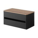 Černý kovový stojan na papírové utěrky Rin – YAMAZAKI