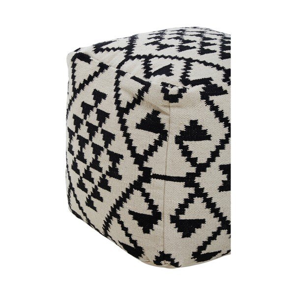Černobílý taburet Cefena – Premier Housewares-image-2